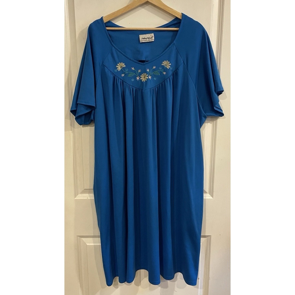 Vintage Anthony Richard's Muumuu Night Gown House Dress 3X